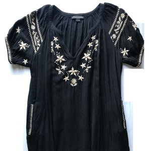 Embroidered Boho Tunic
